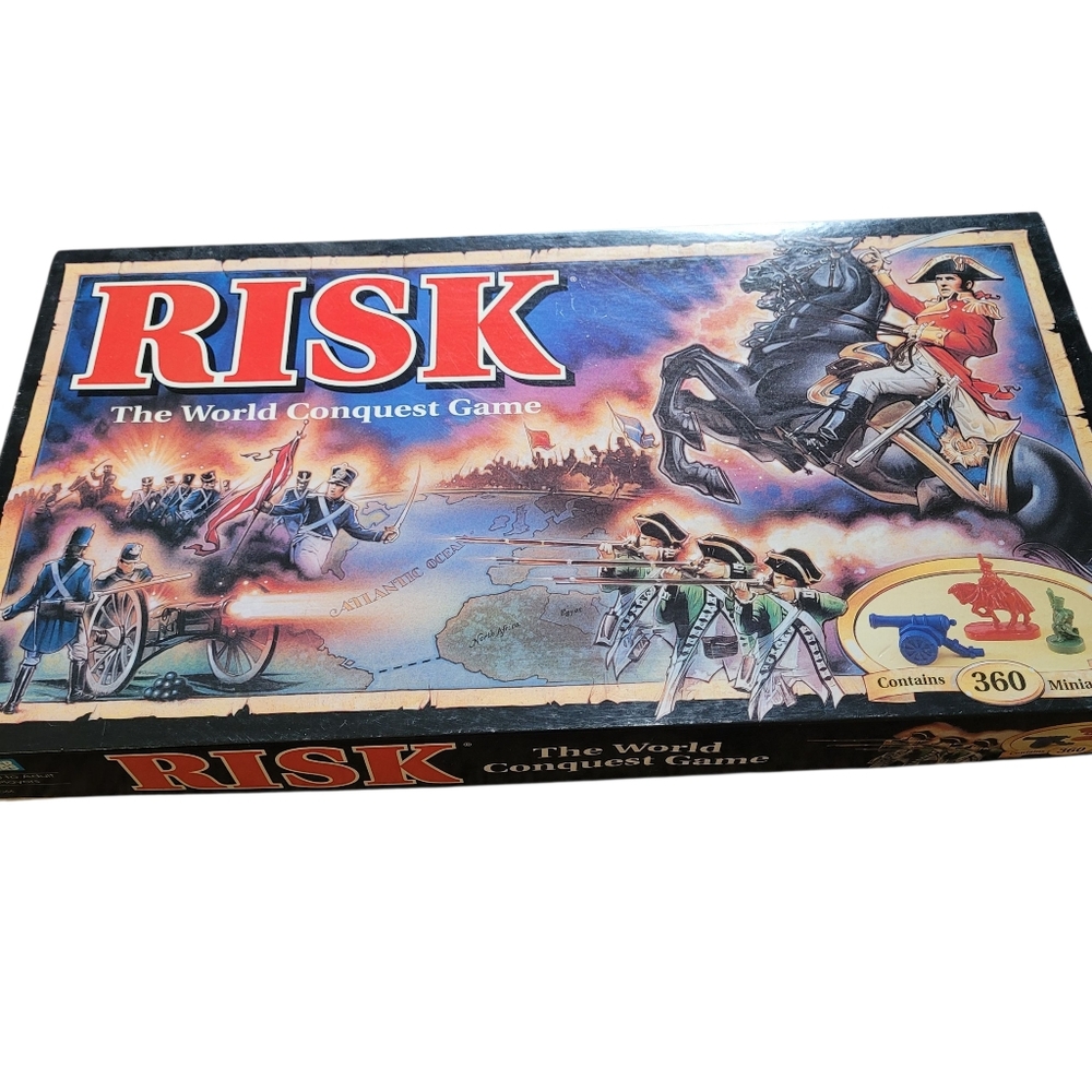 Parker Brothers Vintage 1993 Risk The World Conquest Board Game